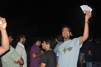 Pawan Fans Hungama at Sreeramulu Theatre